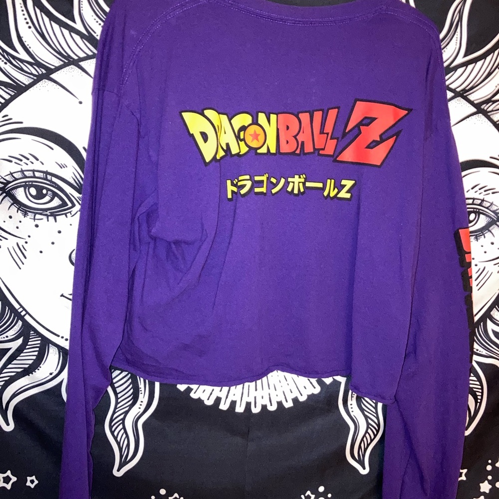 Dragon Ball Z long sleeve crop